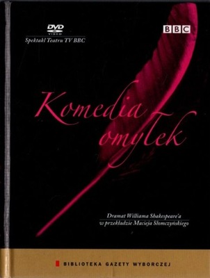 Spektakl Teatru TV BBC Komedia omyłek DVD