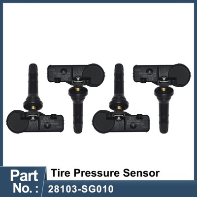 4 PIEZAS 28103-SG010 SENSOR DE PRESIÓN EN OPONACH TPMS PARA SUBARU FORESTER IMPREZA  