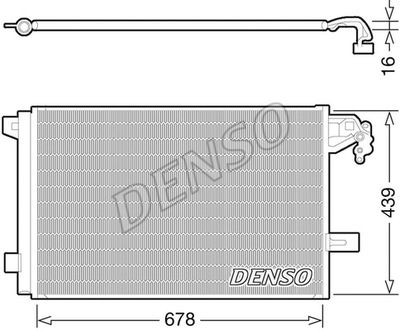 AUŠINTUVAS KONDICIONAVIMO DENSO DCN32063 