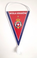 Proporczyk Wisła Kraków z herbem (oficjalny)