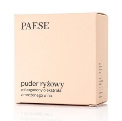 Paese Puder Ryżowy z mrożonym winem 15g