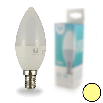 Żarówka LED ciepła E14 C37 6W 230V 3000K 480lm