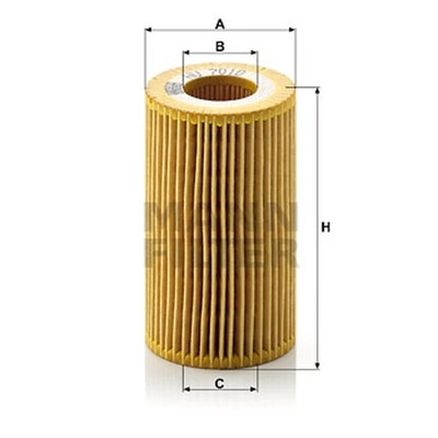 FILTER OILS MANN-FILTER HU 7010 FROM  