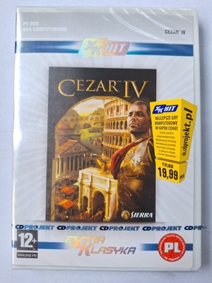 Cezar IV 4 PL Pc Nowy Folia UNIKAT