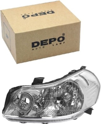 Фара лампа передняя левая fiat sedici suzuki sx4 2006- фото №1