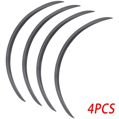 2pcs Car Arch Wheel Fender Flare Extension Protector Lip Anti-Scratc~54380 