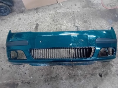 Бампер перед передній skoda fabia i lift 5550 фото №1