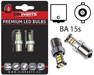 EINPARTS 2 PIEZAS P21W DIODO LUMINOSO LED DRL DE DÍA VW MULTIVAN T5 T6  