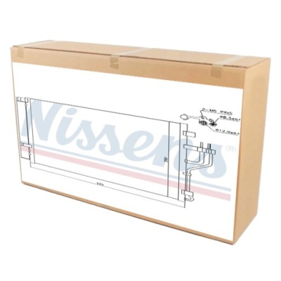 Радиатор кондиционера do kia carens iv 1.7 фото №1