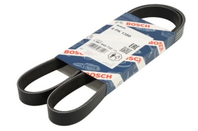 Ремень многоручьевой 6pk1380 chevrolet aveo, trax, фото №1