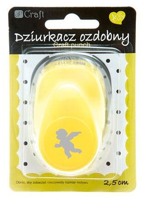 Dziurkacz ozdobny DP-Craft 2,5cm ANIOŁEK