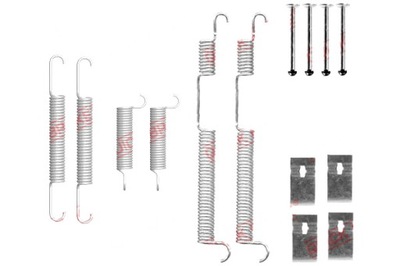 QUICK BRAKE KOMPLEKTAS MONTAVIMO APKABŲ STABDŽIŲ SUMITOMO KIA RETONA 