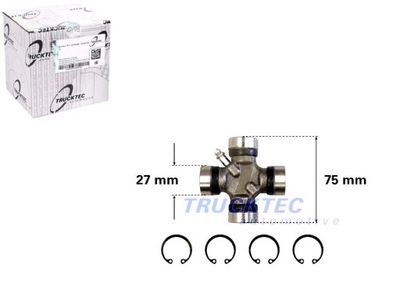 CROSS-PIECE SHAFT MERCEDES TRUCKTEC  