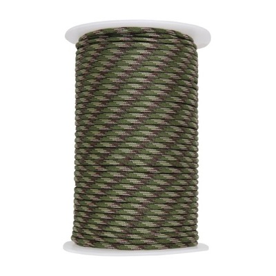 CAMO - Linka paracord 100m x 4mm woodland