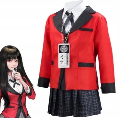 Anime Mundurek Jabami Yumeko Kakegurui Cosplay