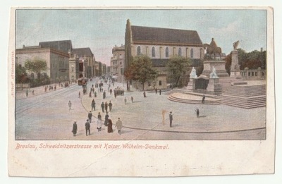 WROCŁAW. Ulica świdnicka (Schweidnitzerstrase)