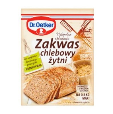 Zakwas chlebowy żytni 15 g Dr.Oetker