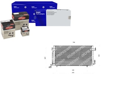 CONDENSADOR DELPHI 6455V8 96364764 963647658O 6455W4  