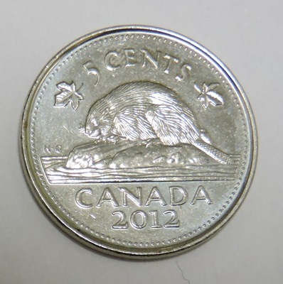 KANADA 5 cents 2012