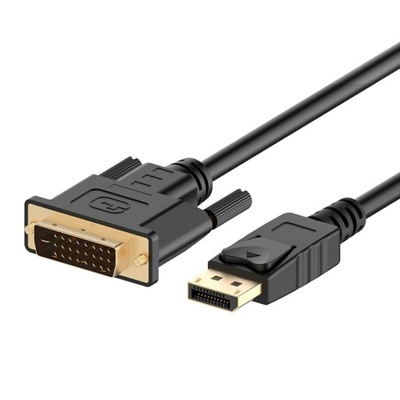 KABEL PRZEJŚCIÓWKA DISPLAYPORT DVI ADAPTER 1,8M DO MONITORA