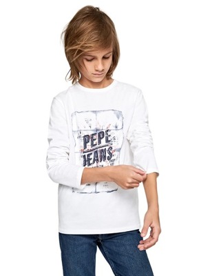 Koszulka Pepe Jeans bluzka długi rękaw r. 140