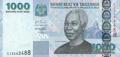 Tanzania - 1000 Shilingi - 2006 - P36b - St.1