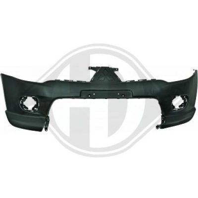 Бампер do mitsubishi l200 06-10 фото №1