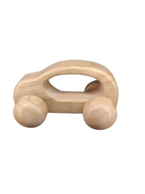 Drewniana zabawka klocki dla dzieci samochód Erka