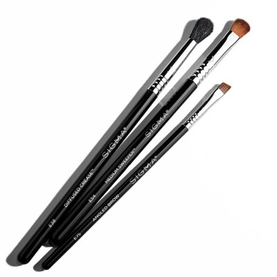 SIGMA Beauty Perfect Eyes Brush Set - Zestaw 3 pędzli do makijażu oczu