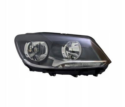 Лампа передняя правая do vw caddy iii 3 2010 чёрные фото №1