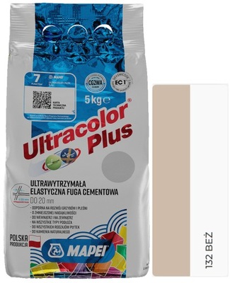 MAPEI FUGA Ultracolor Plus 132 BEŻ 5 kg