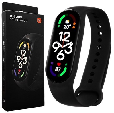 Smartwatch Xiaomi Smart Mi Band 7 Język PL +FOLIA