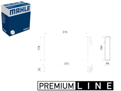 Обігрівач daf lf 45 lf 55 rvi kerax midlum premium 2 volvo fe ii fl фото №1