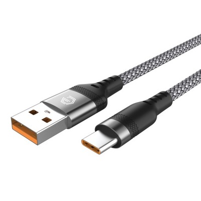 SZYBKI KABEL PRZEWÓD USB-A USB-C TYPE-C 66W - 6A - 100CM