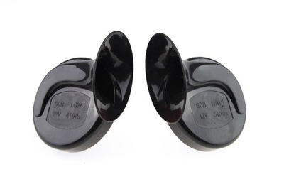 Клаксон 12v 2 pcs chr-02 фото №1