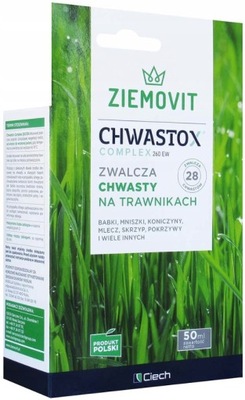 CHWASTOX TRIO 390SL Ziemovit chwasty w trawie 50ml