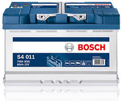 АКУМУЛЯТОР 80AH 740A P+ BOSCH SILVER S4 S4011