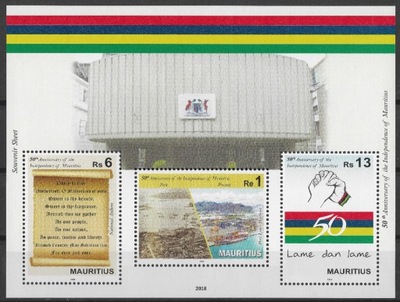 Mauritius - architektura** (2018) SW 1209-1211