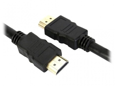 KABEL HDMI-HDMI 1,8m 3D 4K HD DVBT POZŁACANY