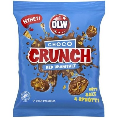 OLW Choco Crunch 90g Słodko Słone Kruche 90g