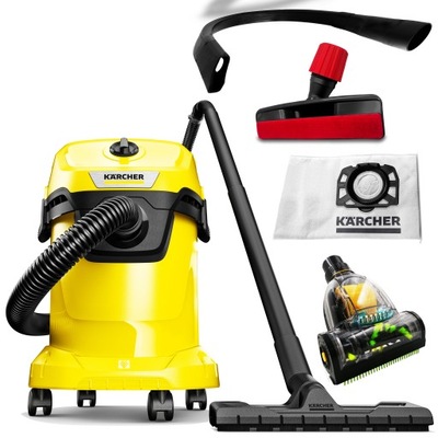 ODKURZACZ PRZEMYSŁOWY KARCHER WD 3 DO SIERŚCI XXXL