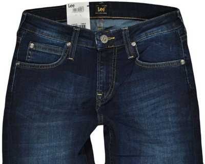 LEE spodnie SKINNY regular blue MALONE _ W27 L32
