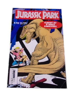 JURASSIC PARK 4/93 TM-Semic
