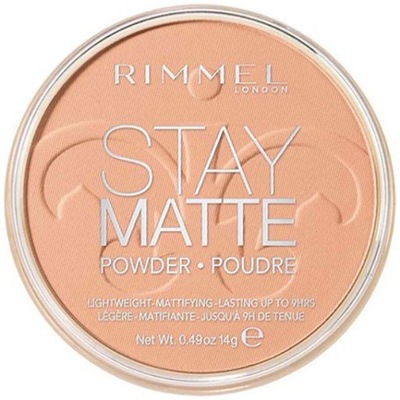 Rimmel Stay Matte 001 Transparent 14 g puder prasowany