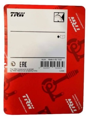 Zest. mont гальмівних колодок ham kia carens ii 1.6-2.0 02 фото №1