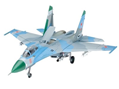 Revell model do sklejania samolot Flanker SU-27