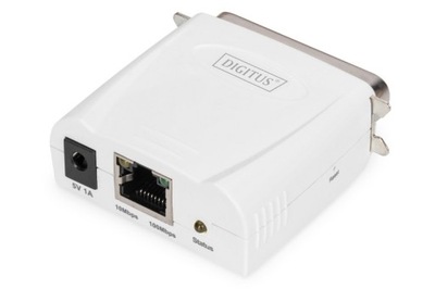 Digitus Serwer wydruku Fast Ethernet 1-port 1xLPT,