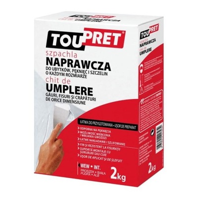 Szpachla naprawcza Toupret 2 kg