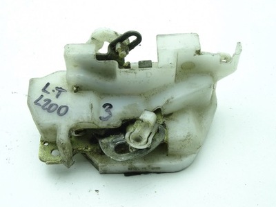 Mitsubishi l200 ii / iii 96-06 замок дверь левый задняя фото №1