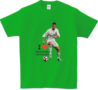 Koszulka T-shirt I love Ronaldo PRODUCENT